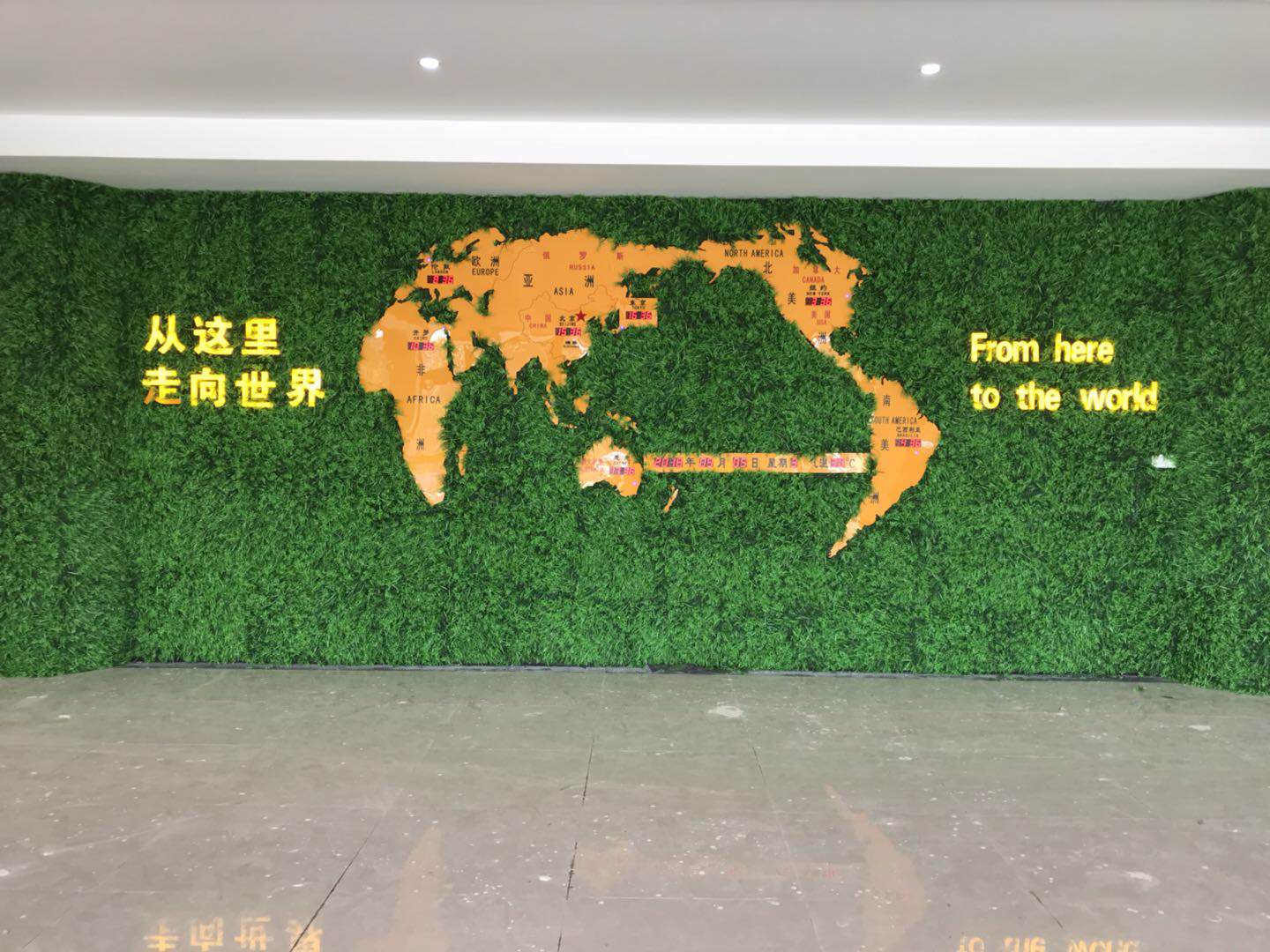 創(chuàng)新立體世界地圖外型世界..